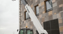 Телескопический погрузчик Bobcat T40.180SLP в работе